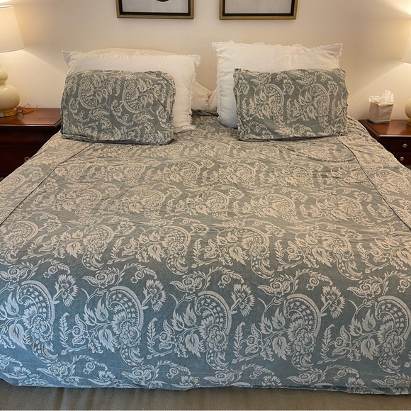 Pottery Barn Bedding Pottery Barn King Duvet And Standard Pillow